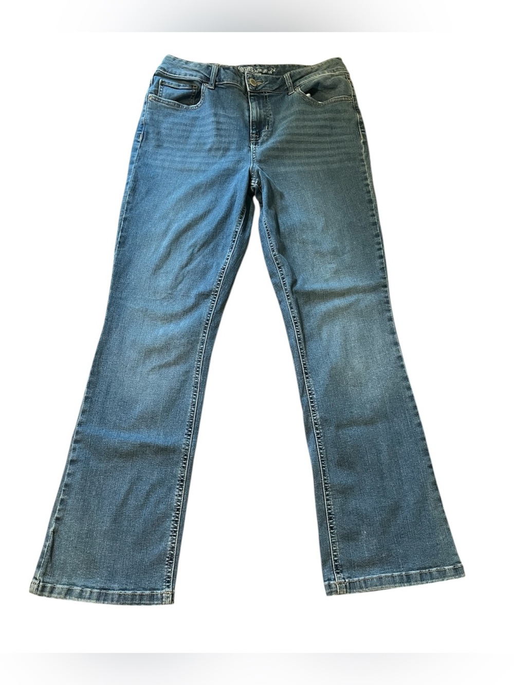 M Jeans by Maurices Women’s Mid Rise Bootcut Stretch Jeans Size 12 Short A83632